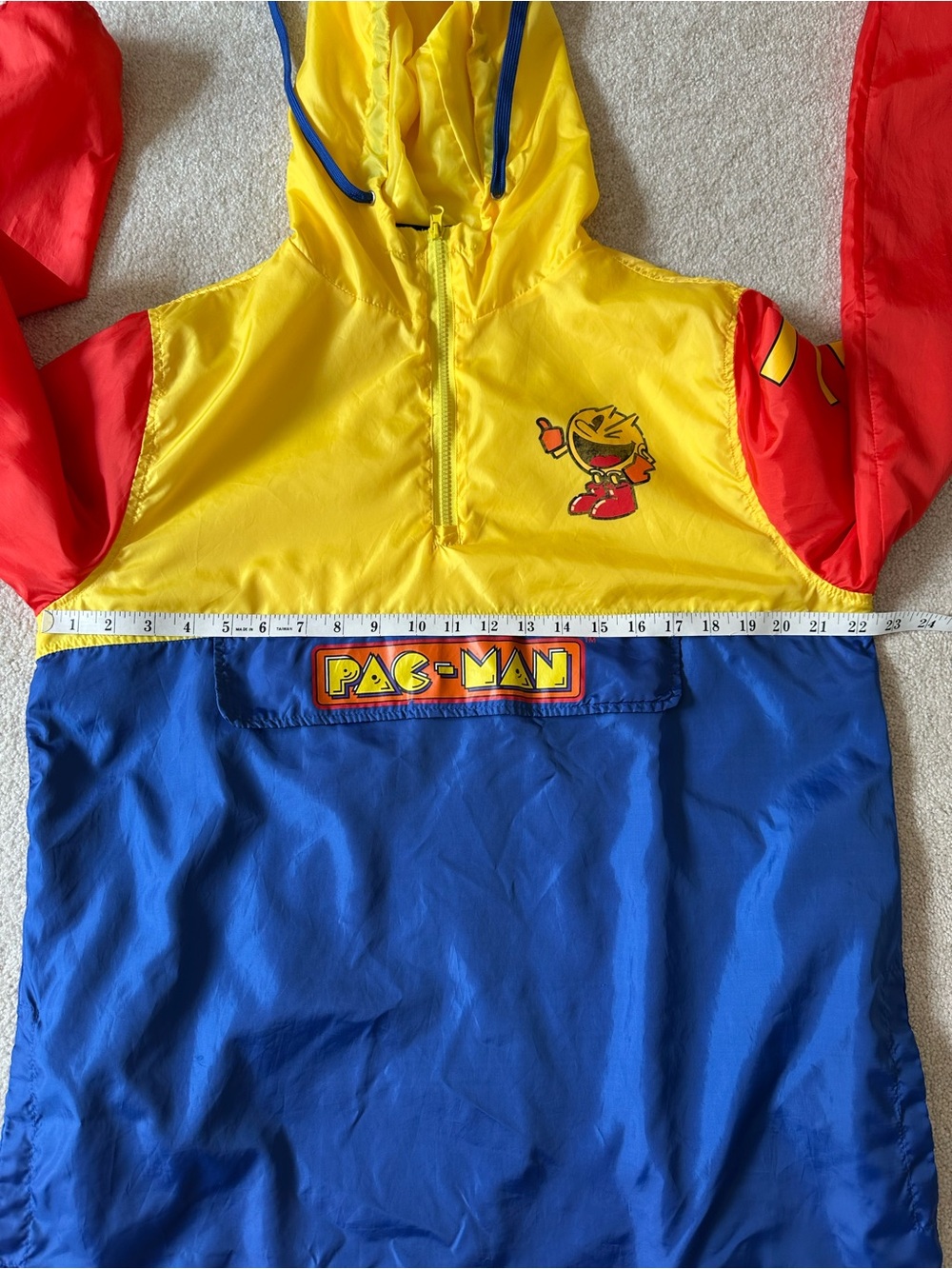 Pac-Man Windbreaker Jacket - Picture 5 of 12